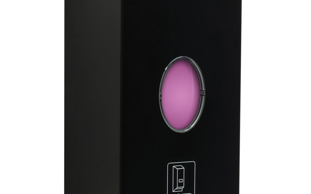 Automatic Wall-Mounted Soap Dispenser, Matte Black