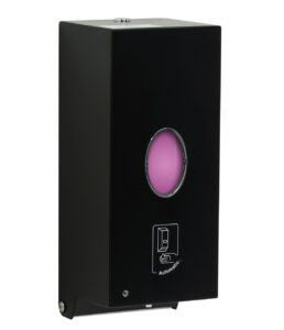 Automatic Wall-Mounted Soap Dispenser, Matte Black Image