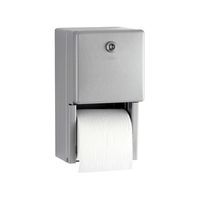 Open Steel Toilet Paper Dispenser Holder Industrial Commercial 