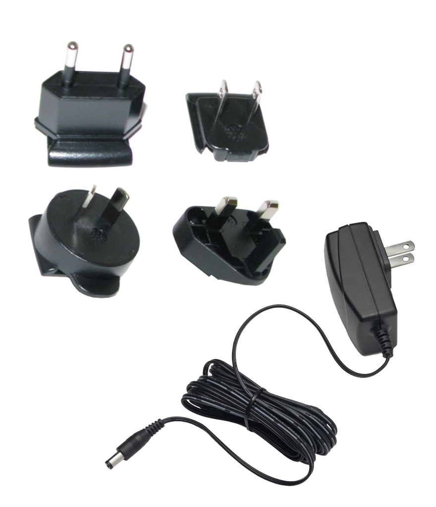External AC Adapter (6V) & Plugs Image
