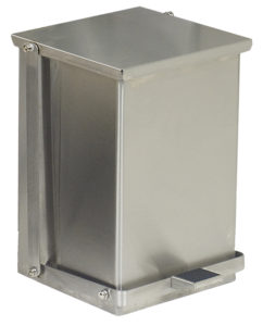 Foot-Operated Waste Receptacle, 8-Gallon Image