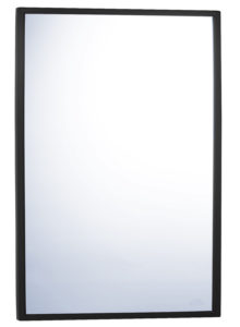 Welded-Frame Mirror, Matte Black Image