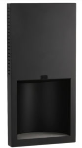 ADA Recessed Hand Dryer, Matte Black Image