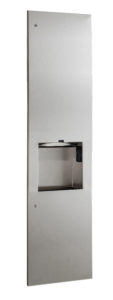 Recessed Paper Towel Dispenser/Automatic Hand Dryer/Waste Bin (3-in-1 Unit) Image