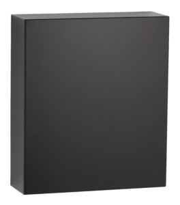 Secador de manos automático montado en superficie, acabado en negro mate Image