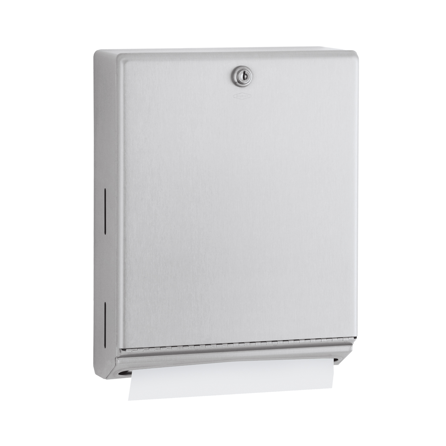 B-262 Surface-Mounted Paper Towel Dispenser, Satin Finish B-262 Surface-Mounted Paper Towel Dispenser, Satin Finish