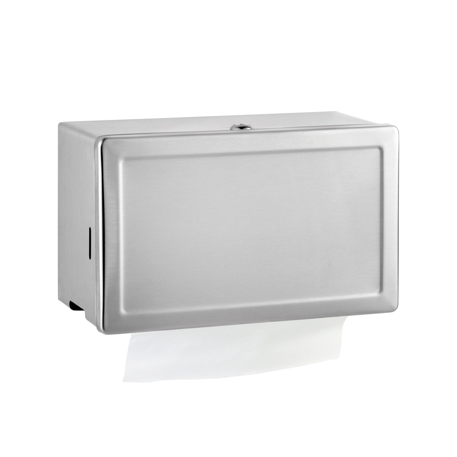 B-263 Surface-Mounted Paper Towel Dispenser, Satin Finish, 400