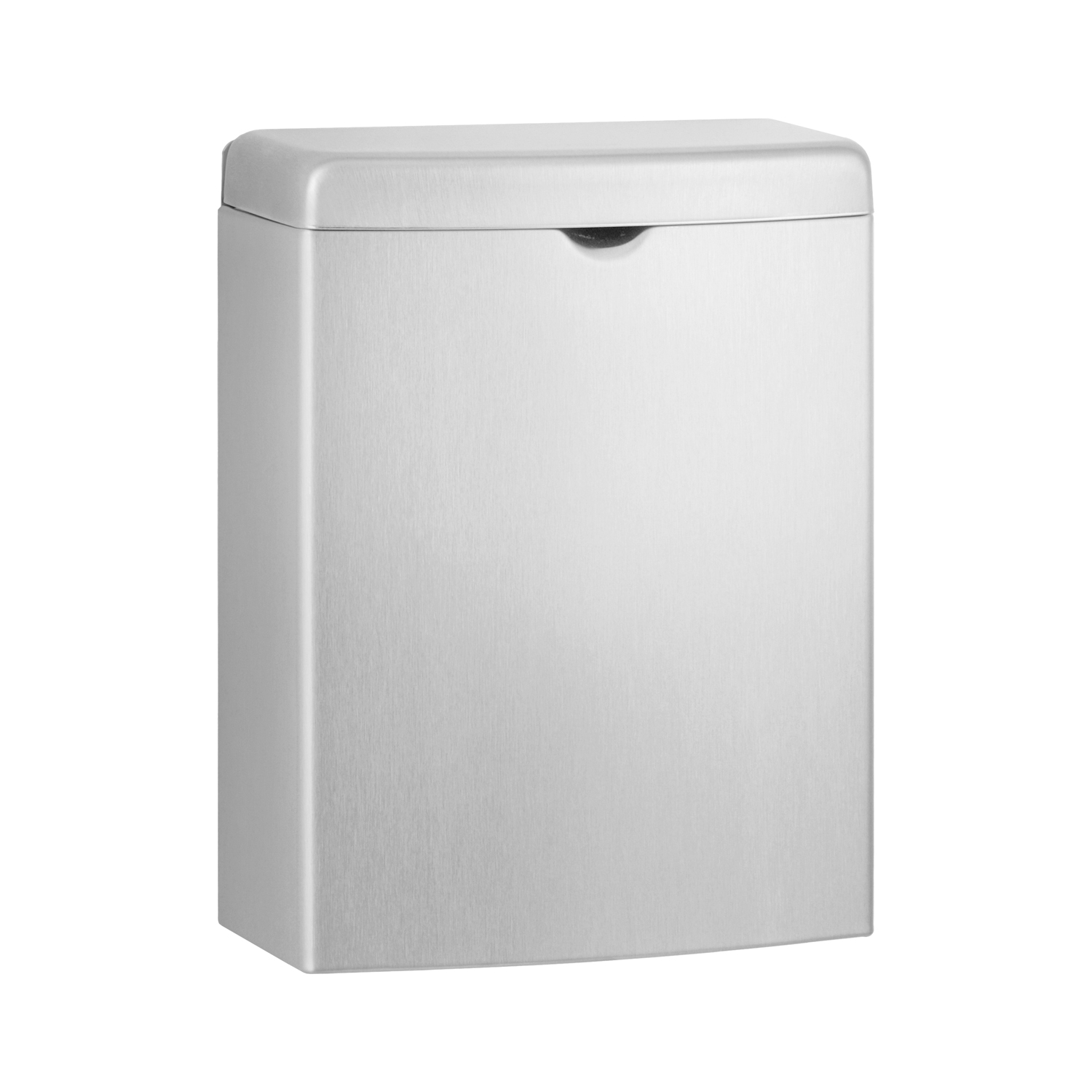 B-270 Surface-Mounted Sanitary Napkin Disposal, Satin Finish, 1