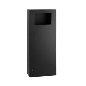 B-221216 Floor-Standing Foot-Operated Waste Receptacle, Satin