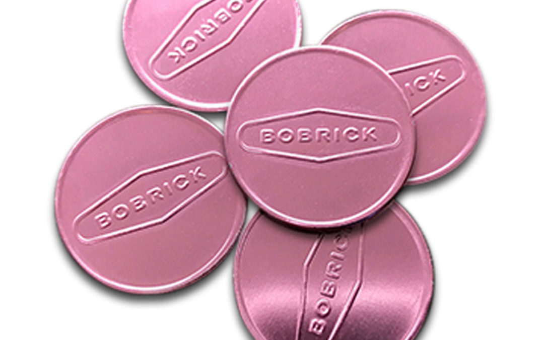 Sanitary Napkin/Tampon Token Kit for Bobrick Token Vendors