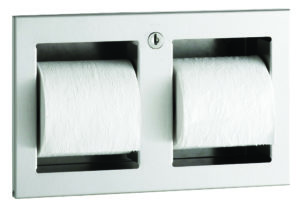 Mehrfach-WC-Papierrollenhalter Zum Wandeinbau Image