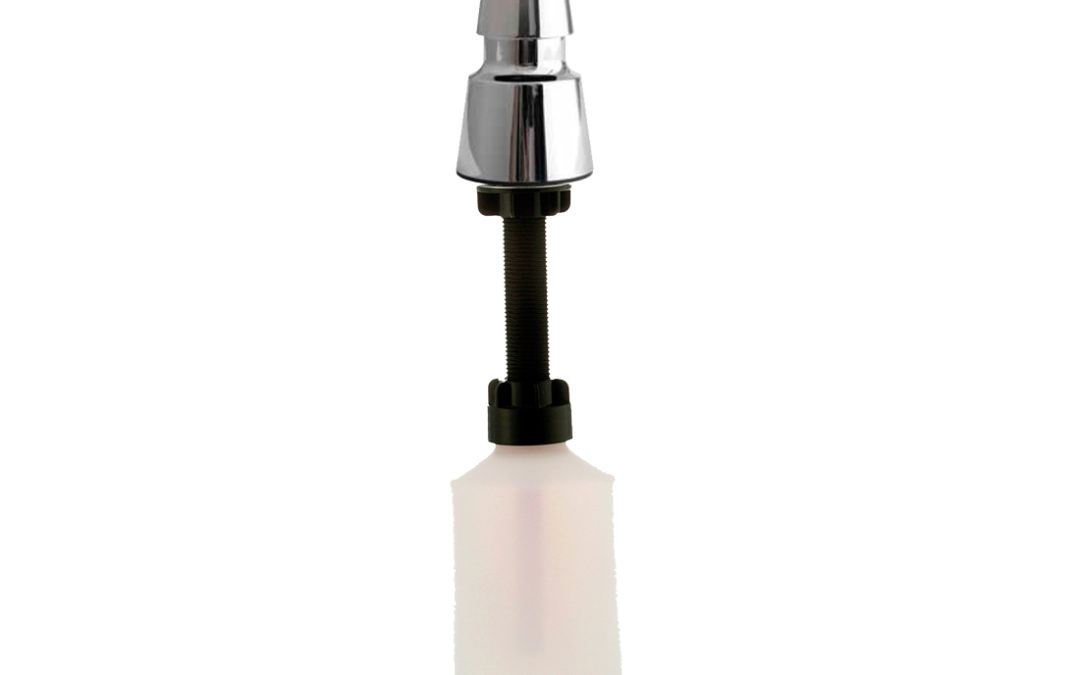 Dispensador Manual de Jabón en Forma de Espuma Montado en la Encimera (Pico de 150 mm)