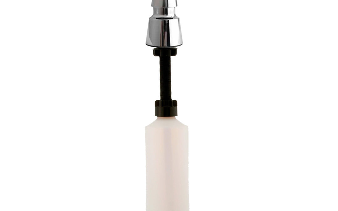 Dispensador Manual de Jabón en Forma de Espuma Montado en la Encimera (Pico de 150 mm)