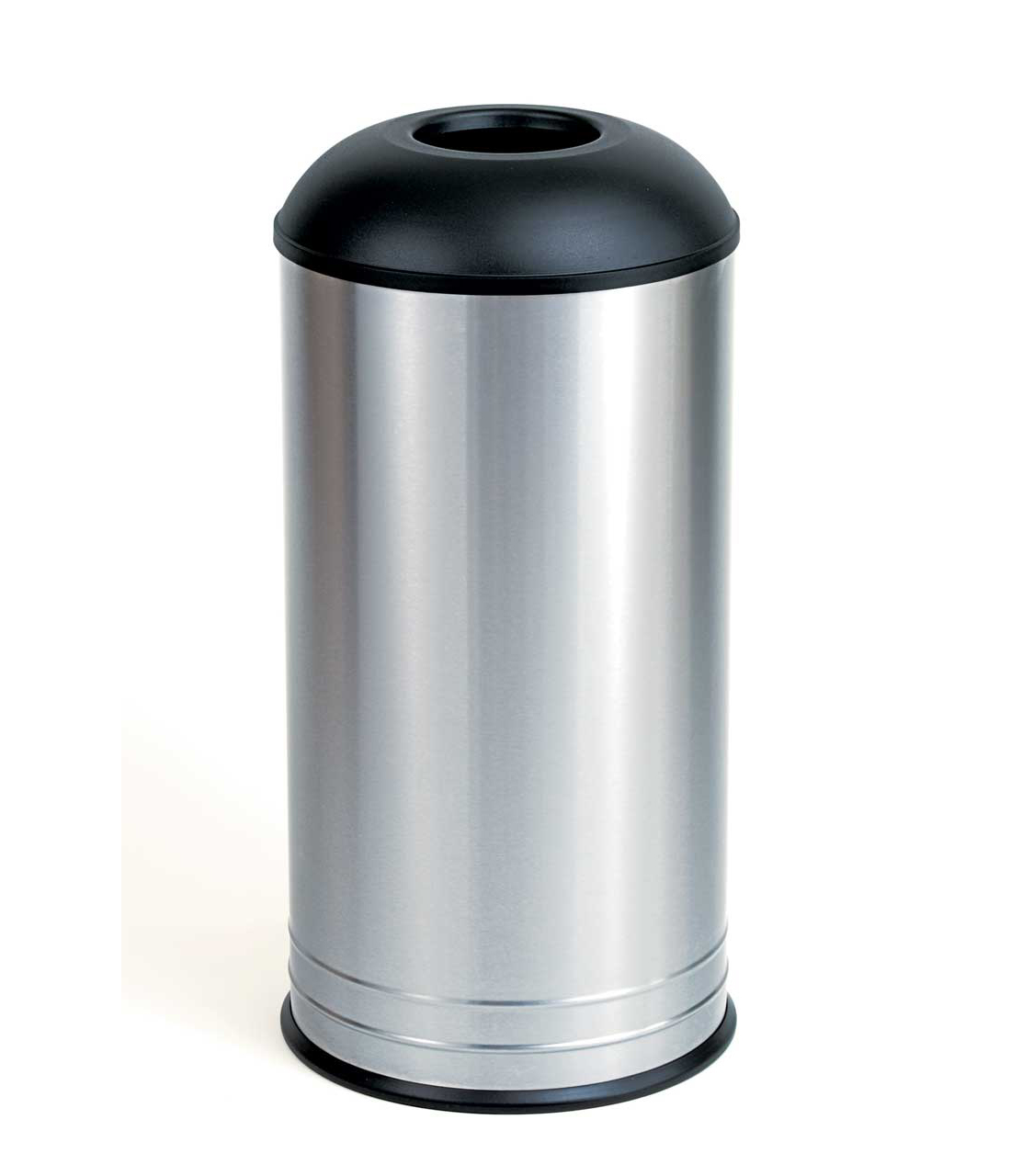 Freistehender Abfallbehälter mit rundem Oberteil Image