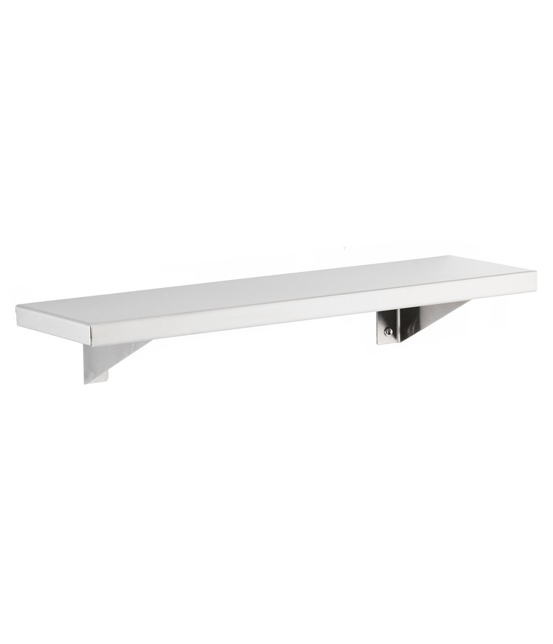 Regency 16 Gauge Stainless Steel 12 x 72 Heavy Duty Solid Wall Shelf