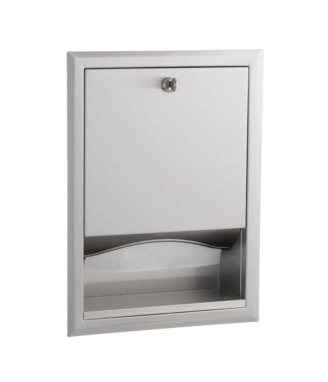 Bobrick B-2974 Surface Mounted Automatic Universal Roll Paper Towel Dispenser