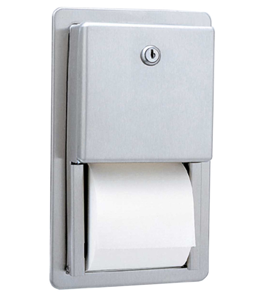 Category B2740 Regular Roll Toilet Paper Dispensers Bobrick Dispenser Tissue 2 Roll