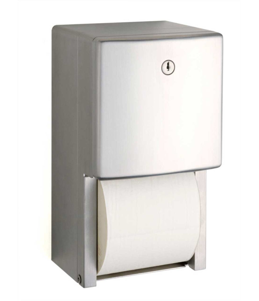 Surface-Mounted Multi-Roll Toilet Tissue Dispenser Image