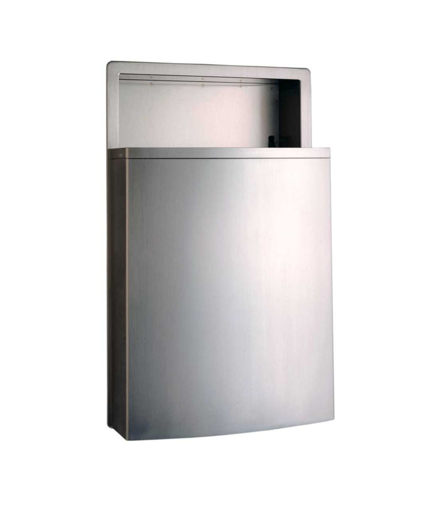 Recessed Waste Receptacle with LinerMate Image
