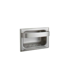 Recessed Heavy-Duty Soap Dish and Bar Image