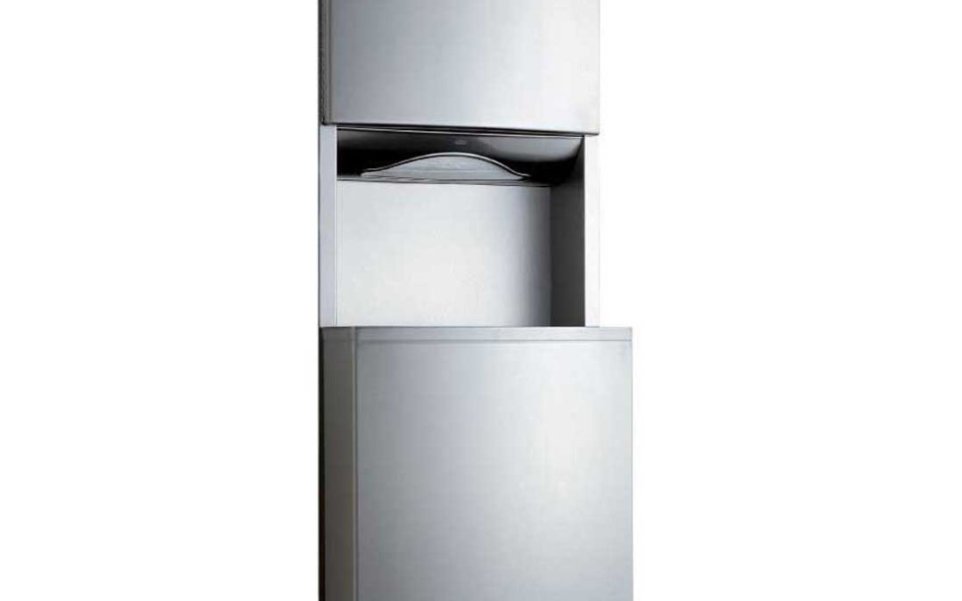 Recessed Paper Towel Dispenser/Waste Bin