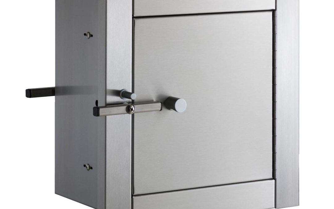 Recessed Heavy Duty Specimen Pass-Through Cabinet