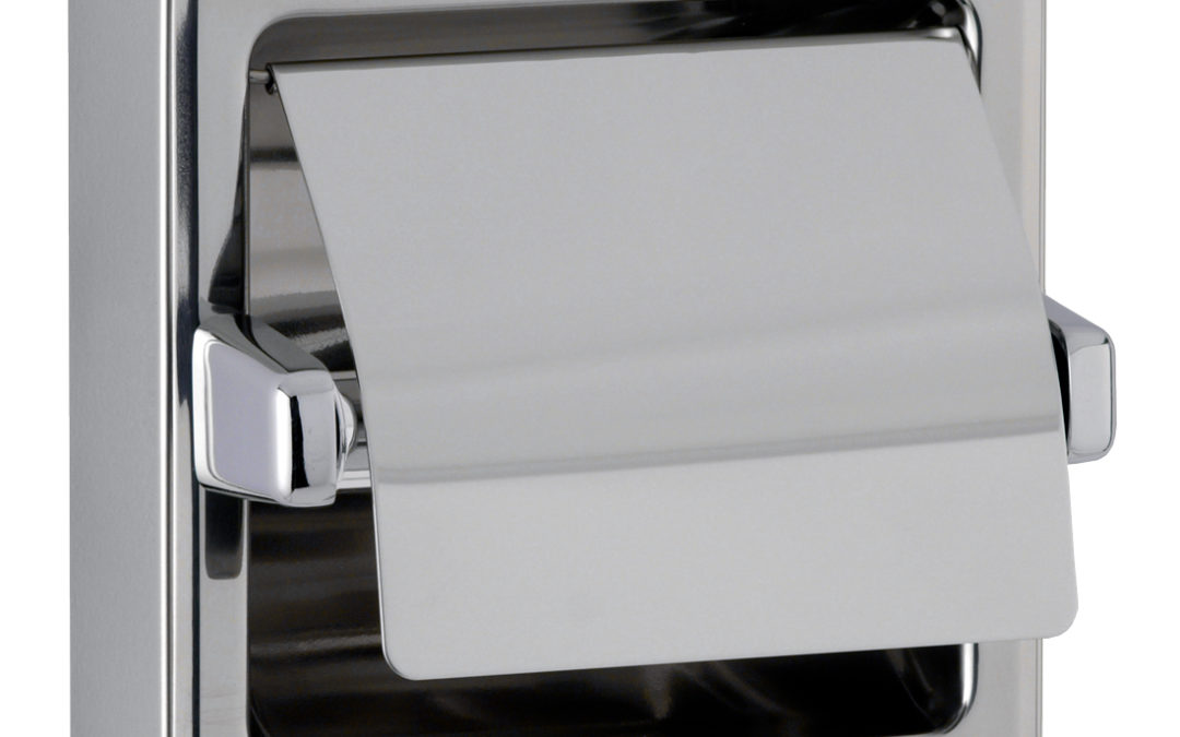 Surface-Mounted Toilet Tissue Dispenser with Hood