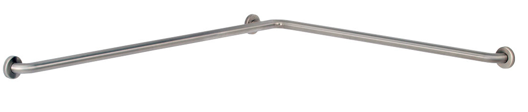 Two-Wall Toilet Compartment Grab Bar