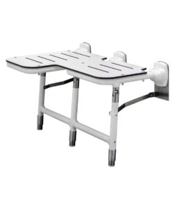 Bariatric Folding Shower Seat with Legs Image